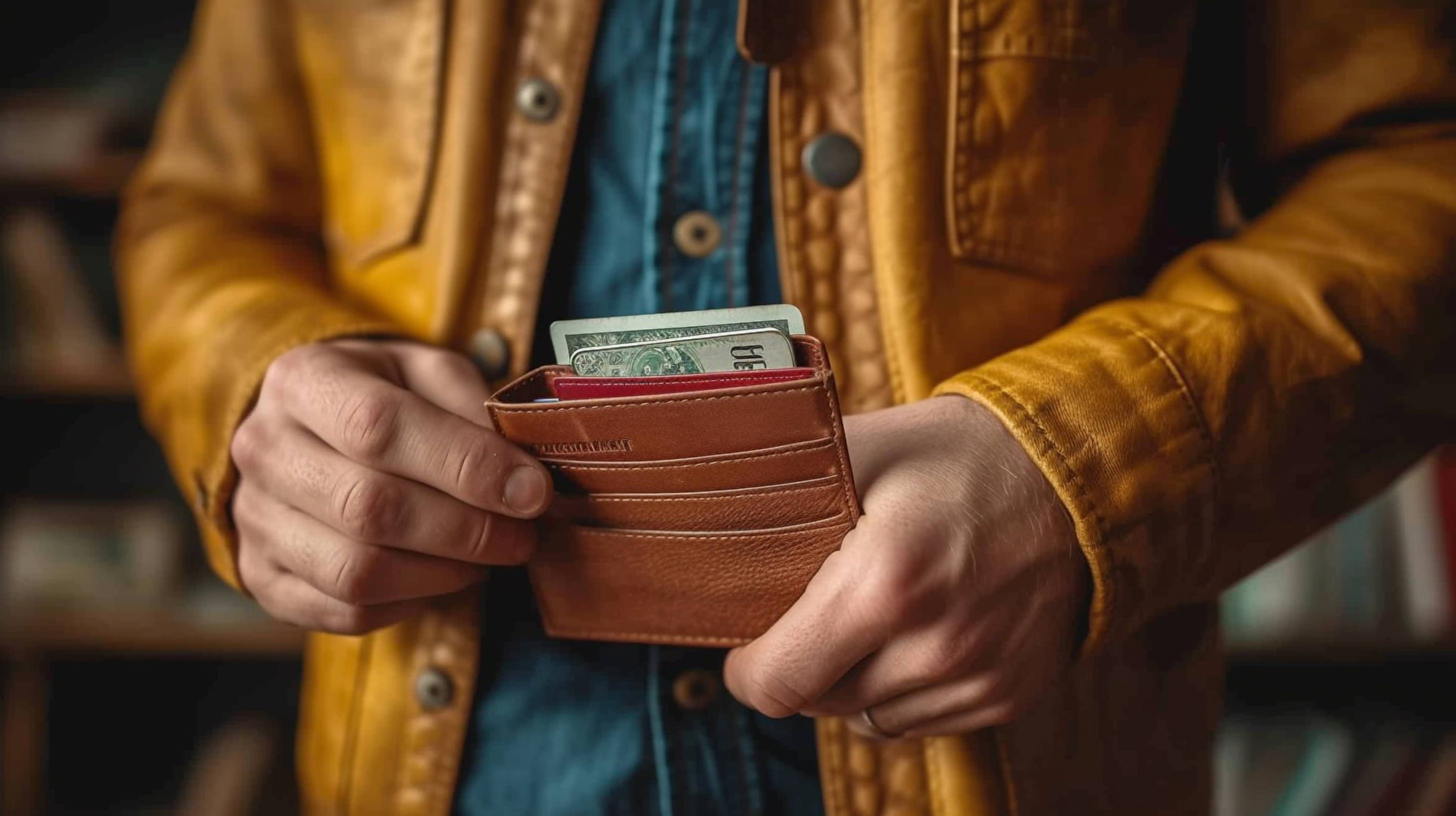 RFID-Blocking Travel Wallet