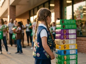 A 6-Year-Old Girl Scout Just Set A Record For Cookie Sales