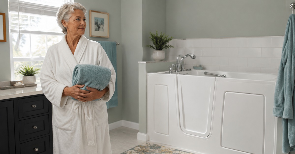 Seniors Are Taking a Closer Look at Walk-In Bath Remodel Options