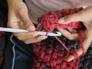 Baby Entranced by Crochet Receives a Special Gift