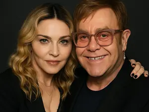 Elton John's 2 Words That Brought Madonna to Tears