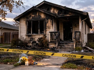 Guilty Plea Ends Case in Family's Deadly Blaze