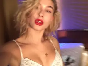 Hailey Bieber Flaunts Fit Figure on Beach