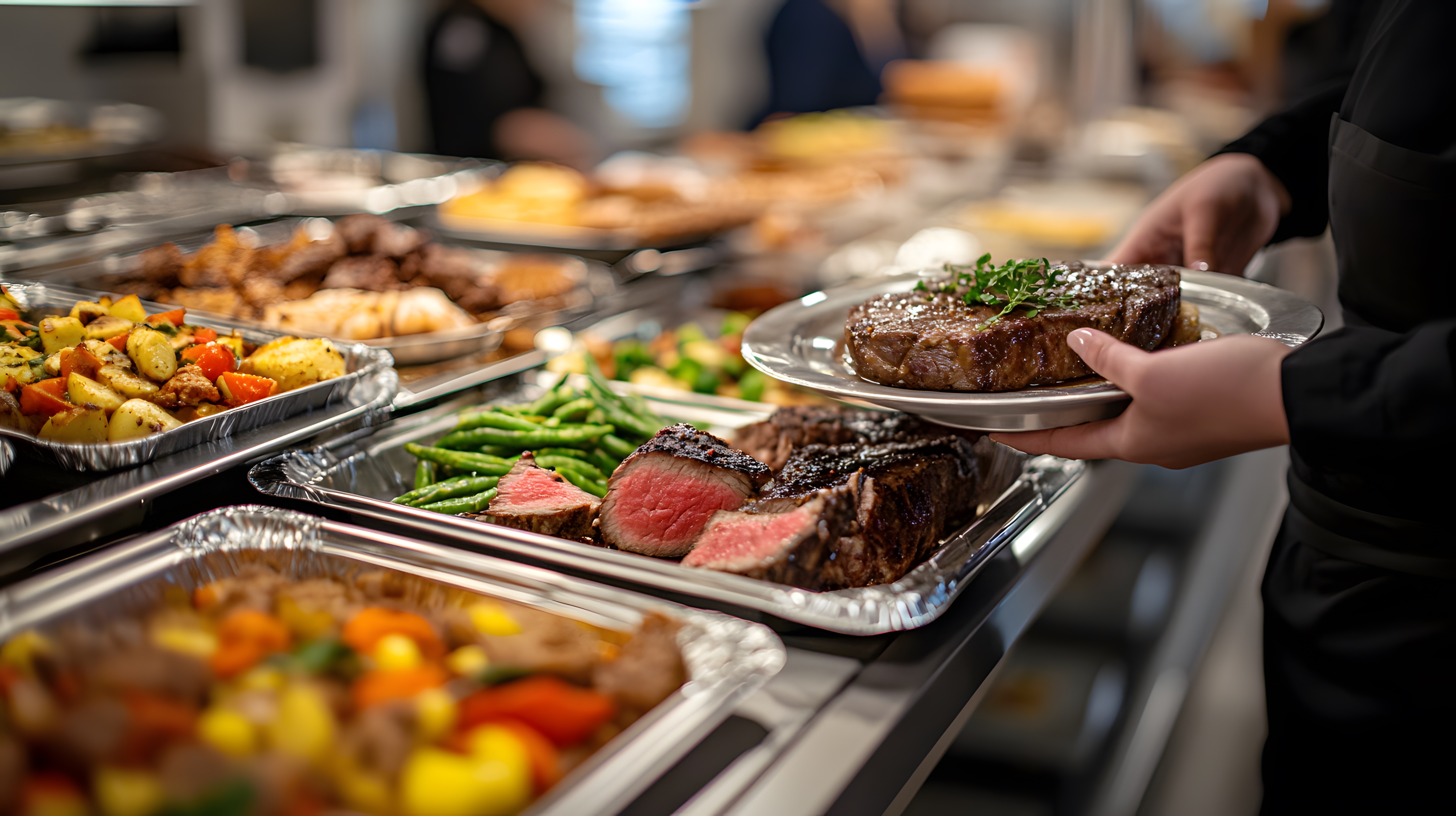'Hangry' Florida Lawyer Smashes Plate Over Wedding Guest's Head in Buffet Line Brawl-1