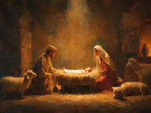 Mayor Spots Fugitive Hiding in Nativity Scene