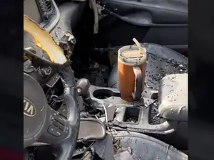 Stanley® Cup Endures Fire, Leading to Unexpected Gift