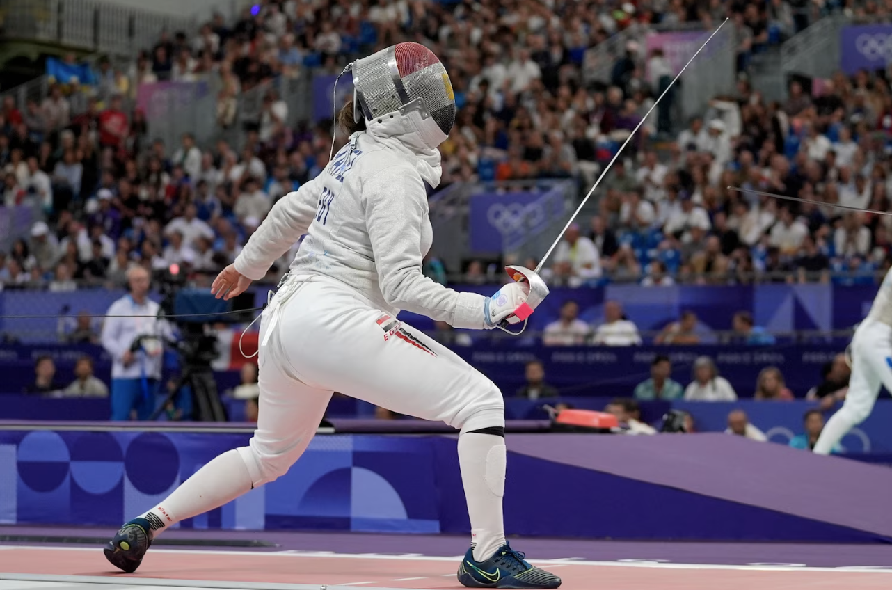 Olympic Fencer Nada Hafez Reveals She Is 7 Month Pregnant! -1