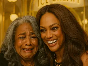 Tyra Banks Breaks Down in Tears