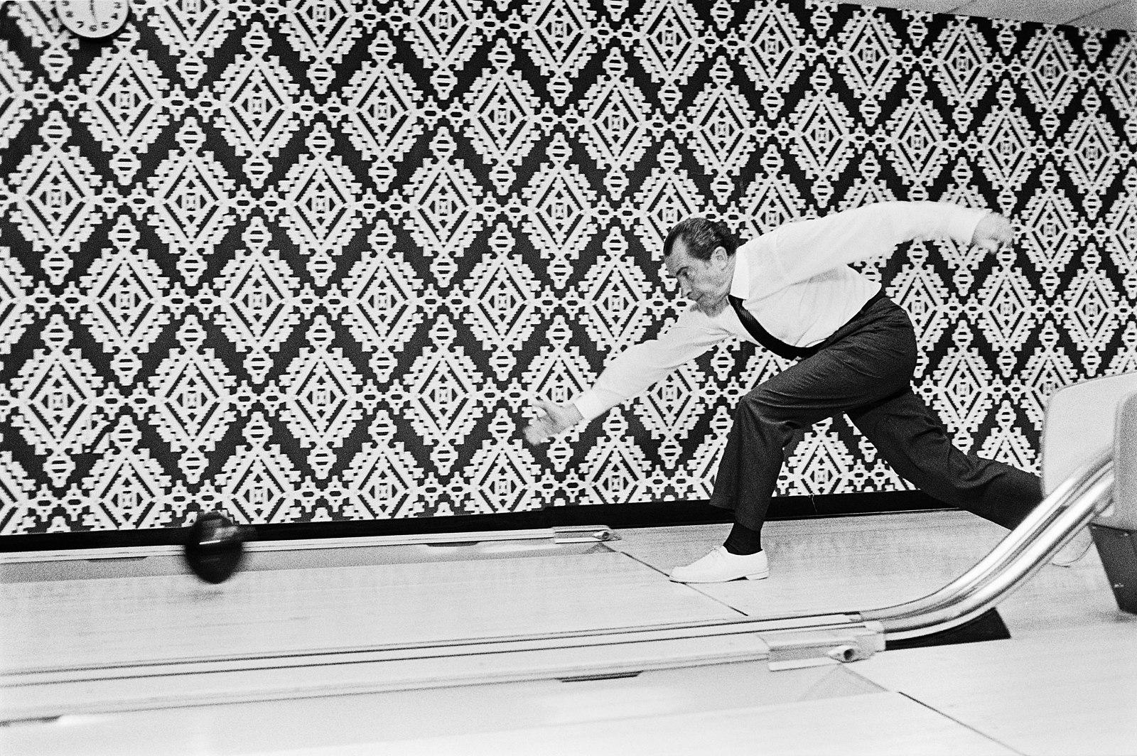 Nixon bowling alley